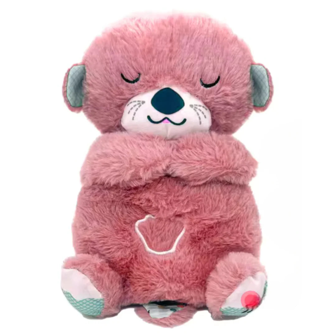 Interactive Baby Otter Sleep Toy – Breathing and Musical Otter Plush