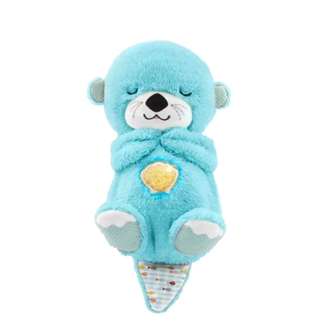 Interactive Baby Otter Sleep Toy – Breathing and Musical Otter Plush