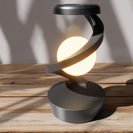 3D Levitating Moon Lamp with Wireless Charging and Dimmable Light – Modern and Magical Decor