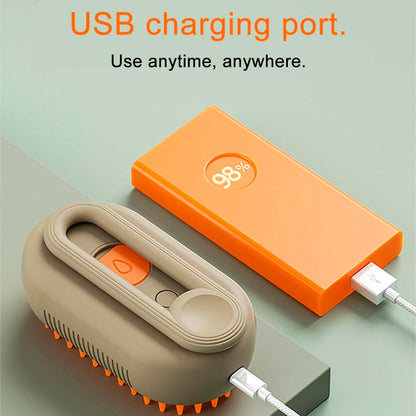 Multifunctional Pet Steam Brush – Spa and Care at Home