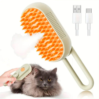 Multifunctional Pet Steam Brush – Spa and Care at Home