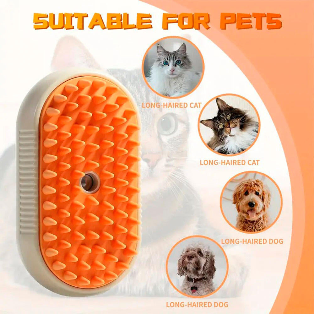 Multifunctional Pet Steam Brush – Spa and Care at Home