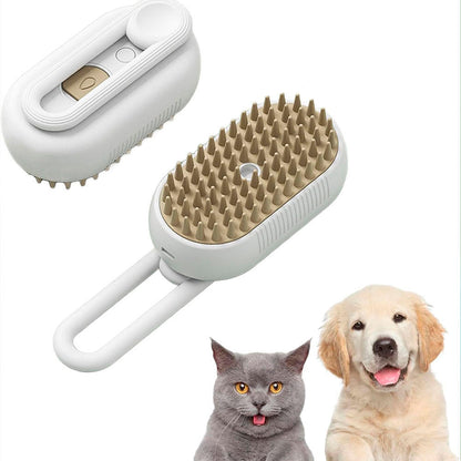 Multifunctional Pet Steam Brush – Spa and Care at Home