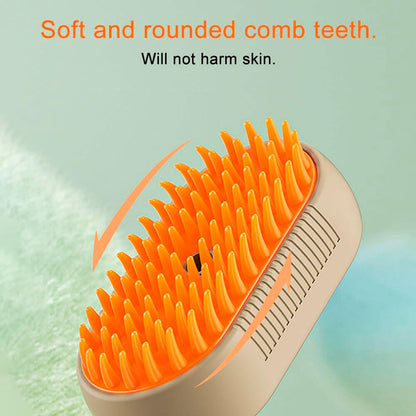 Multifunctional Pet Steam Brush – Spa and Care at Home